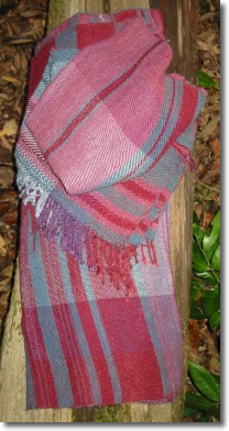 Gillian's silk and linen fabric