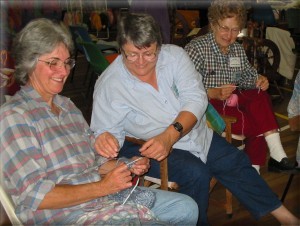Learn new knitting skills.